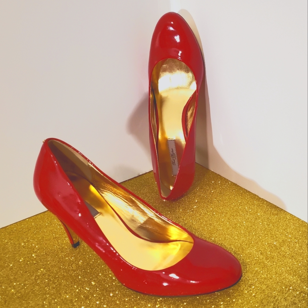 Ted Baker Red Patent Leather Heel